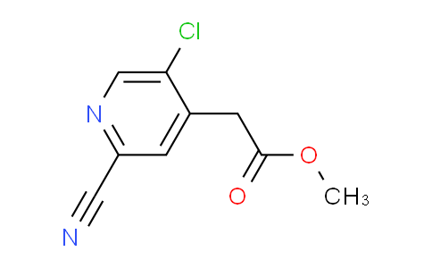 AM111134 | 1807277-68-4 | Methyl 5-chloro-2-cyanopyridine-4-acetate
