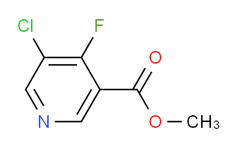 AM111166 | 1805641-18-2 | Methyl 5-chloro-4-fluoronicotinate