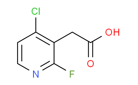 4-Chloro-2-fluoropyridine-3-acetic acid