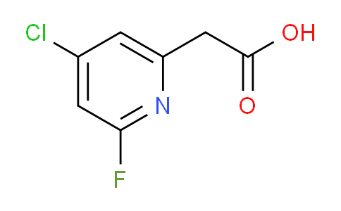 4-Chloro-2-fluoropyridine-6-acetic acid