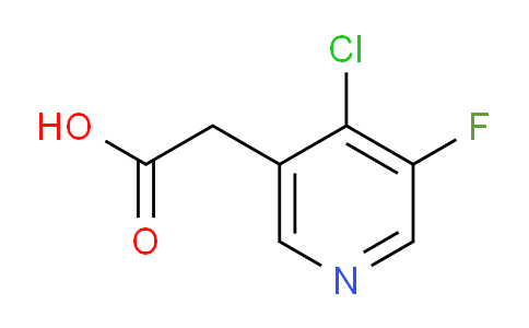 4-Chloro-3-fluoropyridine-5-acetic acid