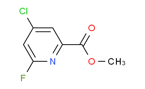 AM111190 | 1256810-49-7 | Methyl 4-chloro-6-fluoropicolinate