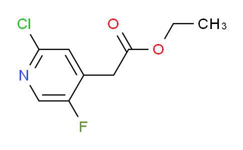 Ethyl 2-chloro-5-fluoropyridine-4-acetate