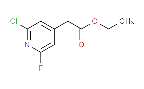 Ethyl 2-chloro-6-fluoropyridine-4-acetate