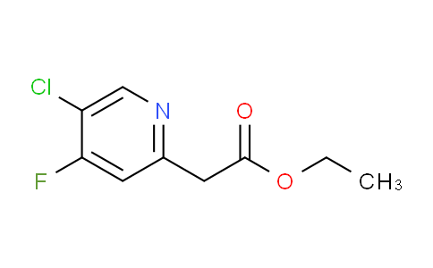 Ethyl 5-chloro-4-fluoropyridine-2-acetate