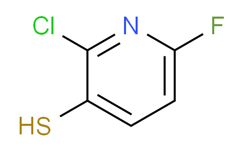 2-Chloro-6-fluoro-3-mercaptopyridine