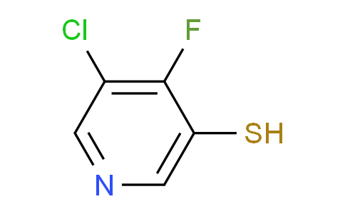 3-Chloro-4-fluoro-5-mercaptopyridine