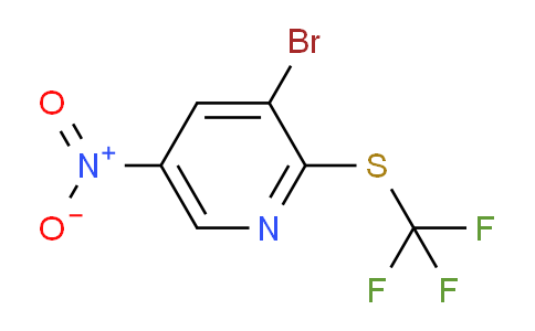AM111320 | 1805568-06-2 | 3-Bromo-5-nitro-2-(trifluoromethylthio)pyridine