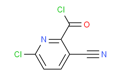 6-Chloro-3-cyanopicolinoyl chloride