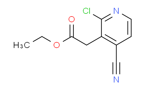 Ethyl 2-chloro-4-cyanopyridine-3-acetate