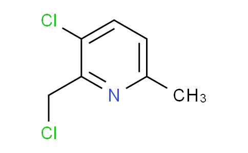 3-Chloro-2-chloromethyl-6-methylpyridine