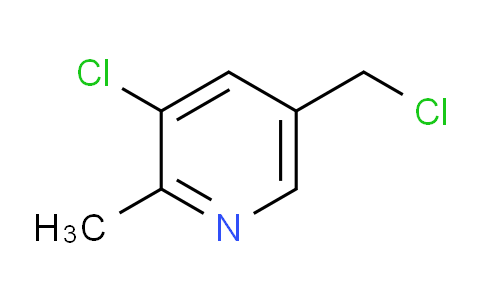 3-Chloro-5-chloromethyl-2-methylpyridine