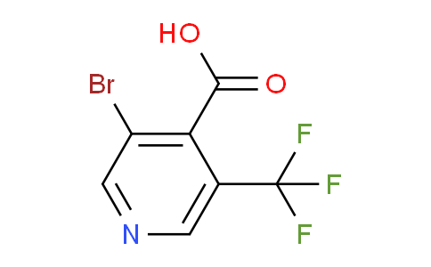 3-Bromo-5-(trifluoromethyl)isonicotinic acid