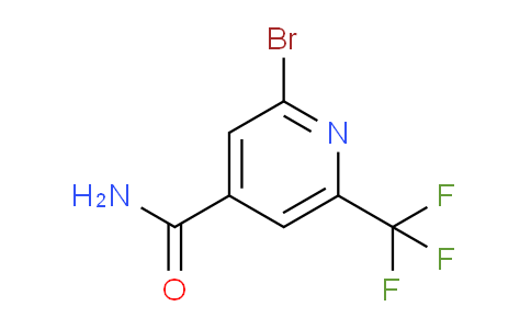2-Bromo-6-(trifluoromethyl)isonicotinamide