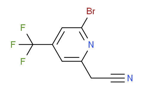 AM111734 | 1805571-28-1 | 2-Bromo-4-(trifluoromethyl)pyridine-6-acetonitrile