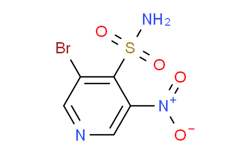 3-Bromo-5-nitropyridine-4-sulfonamide
