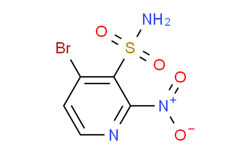 4-Bromo-2-nitropyridine-3-sulfonamide