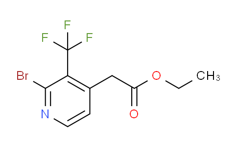 Ethyl 2-bromo-3-(trifluoromethyl)pyridine-4-acetate