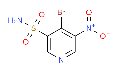 4-Bromo-3-nitropyridine-5-sulfonamide