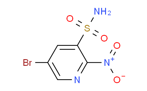5-Bromo-2-nitropyridine-3-sulfonamide