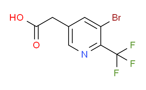 3-Bromo-2-(trifluoromethyl)pyridine-5-acetic acid