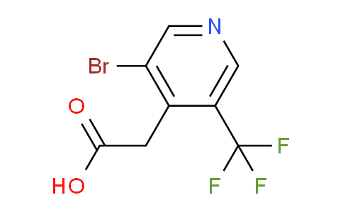3-Bromo-5-(trifluoromethyl)pyridine-4-acetic acid
