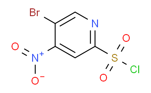 5-Bromo-4-nitropyridine-2-sulfonyl chloride