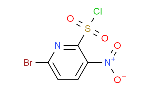 6-Bromo-3-nitropyridine-2-sulfonyl chloride