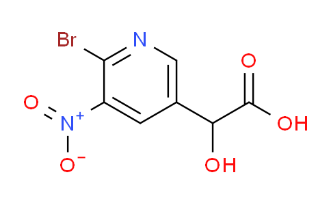 2-(2-Bromo-3-nitropyridin-5-yl)-2-hydroxyacetic acid