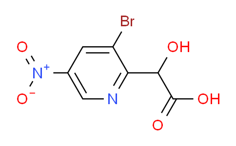 AM111871 | 1805558-25-1 | 2-(3-Bromo-5-nitropyridin-2-yl)-2-hydroxyacetic acid