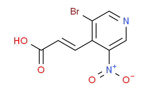 AM111877 | 1807389-20-3 | 3-Bromo-5-nitropyridine-4-acrylic acid