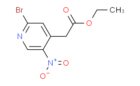AM111901 | 860468-81-1 | Ethyl 2-bromo-5-nitropyridine-4-acetate