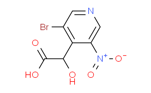 AM111913 | 1807214-91-0 | 2-(3-Bromo-5-nitropyridin-4-yl)-2-hydroxyacetic acid