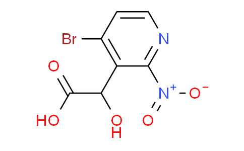AM111915 | 1805591-51-8 | 2-(4-Bromo-2-nitropyridin-3-yl)-2-hydroxyacetic acid