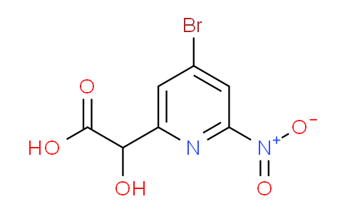 AM111916 | 1807272-39-4 | 2-(4-Bromo-2-nitropyridin-6-yl)-2-hydroxyacetic acid