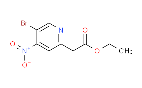Ethyl 5-bromo-4-nitropyridine-2-acetate