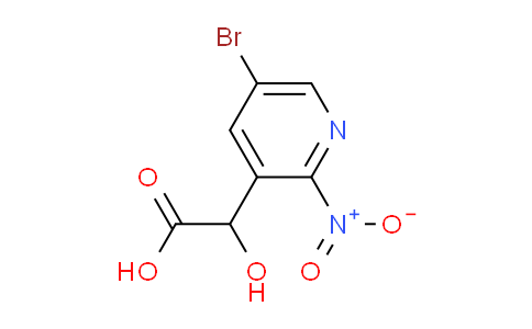 2-(5-Bromo-2-nitropyridin-3-yl)-2-hydroxyacetic acid