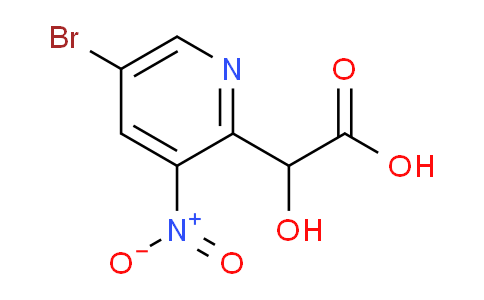2-(5-Bromo-3-nitropyridin-2-yl)-2-hydroxyacetic acid