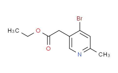 AM112030 | 1804868-14-1 | Ethyl 4-bromo-2-methylpyridine-5-acetate