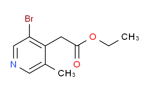 AM112050 | 1805472-18-7 | Ethyl 3-bromo-5-methylpyridine-4-acetate