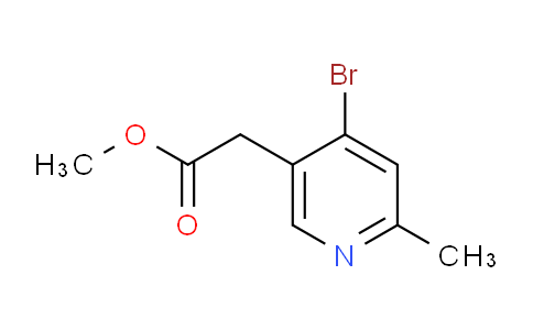 AM112053 | 1807220-76-3 | Methyl 4-bromo-2-methylpyridine-5-acetate