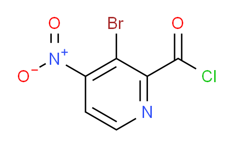 3-Bromo-4-nitropyridine-2-carbonyl chloride