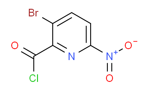 3-Bromo-6-nitropyridine-2-carbonyl chloride