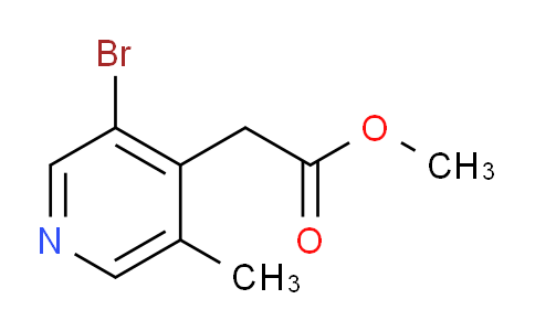 Methyl 3-bromo-5-methylpyridine-4-acetate