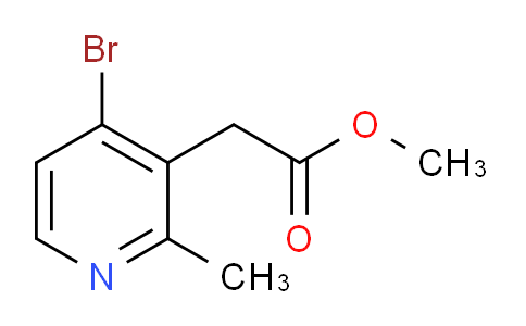 Methyl 4-bromo-2-methylpyridine-3-acetate