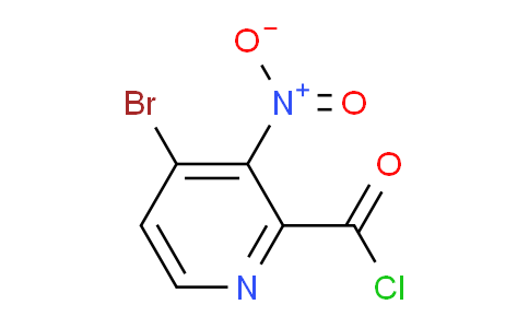 4-Bromo-3-nitropyridine-2-carbonyl chloride