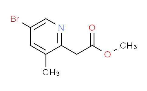 Methyl 5-bromo-3-methylpyridine-2-acetate