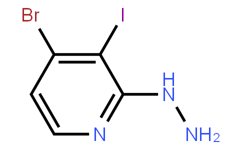 4-Bromo-2-Hydrazinyl-3-Iodopyridine