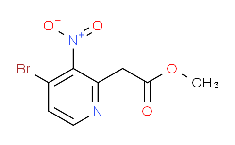 Methyl 4-bromo-3-nitropyridine-2-acetate