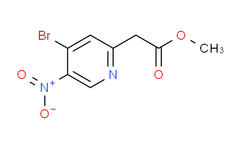 Methyl 4-bromo-5-nitropyridine-2-acetate